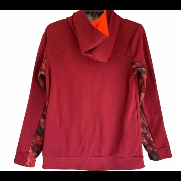 Champion Zip-Up Print Hoodie W/Pockets - Picture 2 of 8